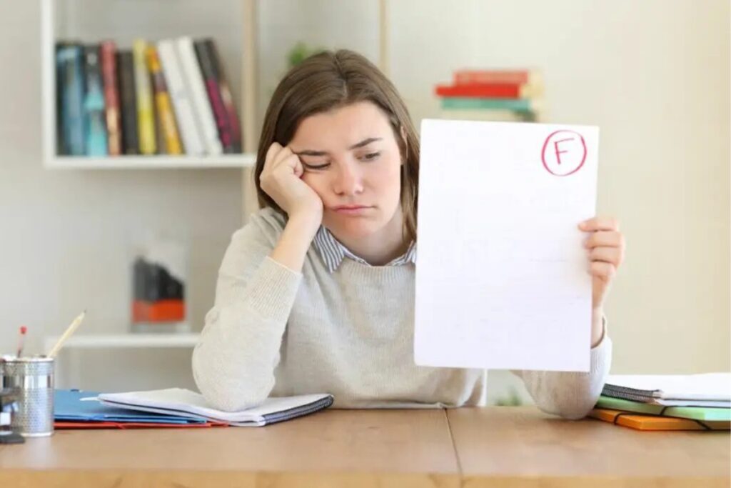 a failed homework